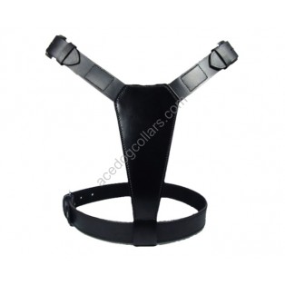 Plain Black Extra Large Harness